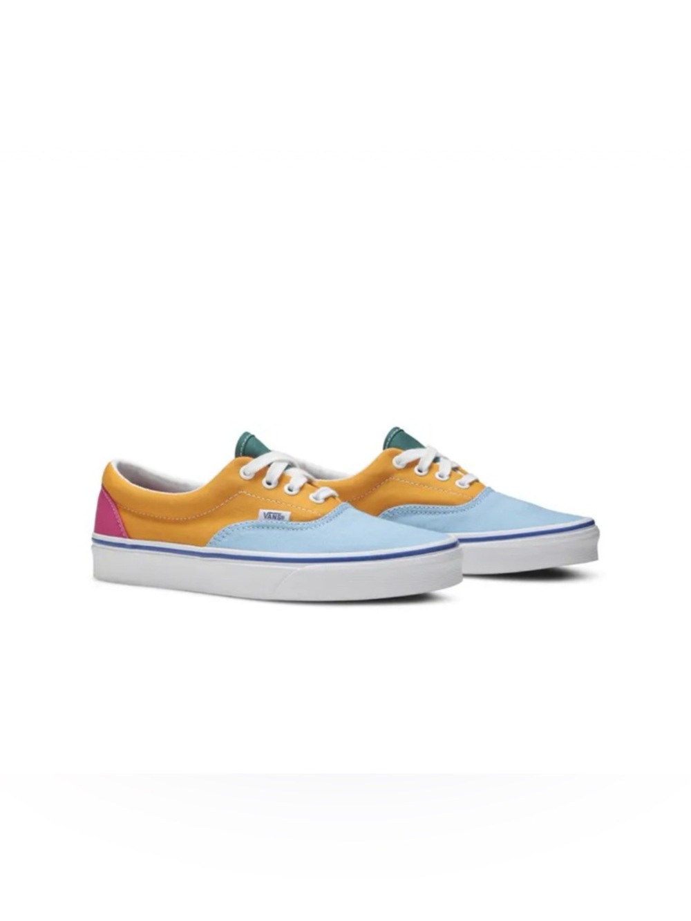 Vans Men’s Vans Old Skool 'Colorblock' Classics Multicolor Lace-Up Sneakers